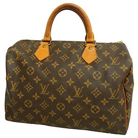 Louis Vuitton Monogram Speedy 30 Handtasche Braun