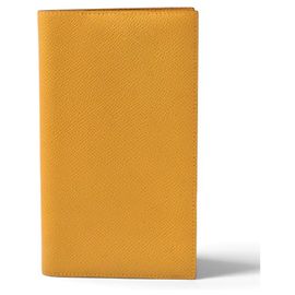 Hermès Hermes Agenda Notebook Set in Yellow Epsom Leather Yellow