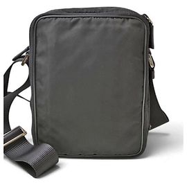 Borsa a tracolla e a spalla Prada in nylon Nero