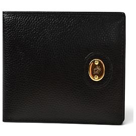 Christian Dior Men's Bi-fold Leather Wallet Black