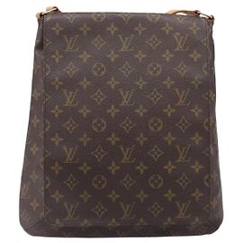 Louis Vuitton Musette Salsa Monogram Canvas GM Marrom