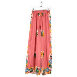 Autre Marque Pantaloni larghi rosa Rosa