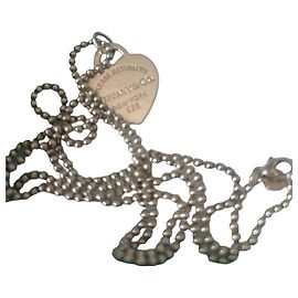 Collana Cuore Return to Tiffany & Co. Silver hardware