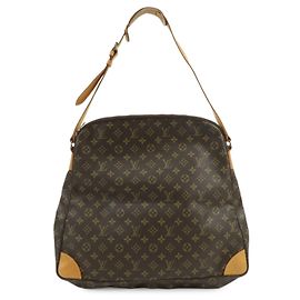 Louis Vuitton Monogram Balade Canvas Leather Shoulder Bag Brown M51112 Brown