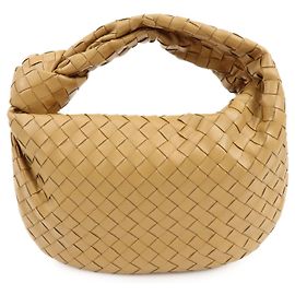 BOTTEGA VENETA Sac à épaule Jodie Medium en cuir Intrecciato Camel Camel
