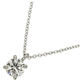Autre Marque Tiffany & Co. Solitär-Diamant-Halskette Andere
