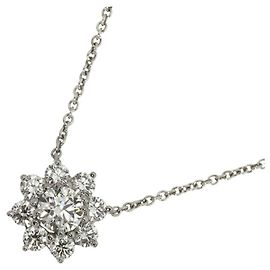 Harry Winston Sunflower Mini Diamond Necklace Other