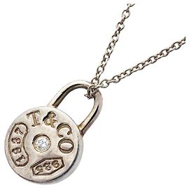 Autre Marque Tiffany & Co. 1837 Round Lock Halskette Andere
