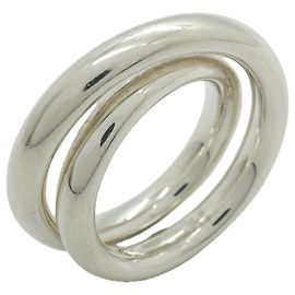 Hermès Hermes Vertige Band Ring in Silver 925 Other