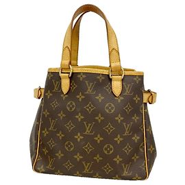 Louis Vuitton Monogram Batignolles Handtasche M51156 Braun
