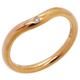 Autre Marque Anillo Curved Band de Tiffany & Co. en oro rosa de 18K Otro