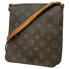 Bolsa de Ombro Louis Vuitton Monogram Musette Salsa Marrom