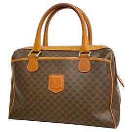 Céline Borsa Celine Macadam Brown da donna Marrone