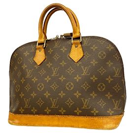 Borsa Louis Vuitton Monogram Alma M51130 Marrone