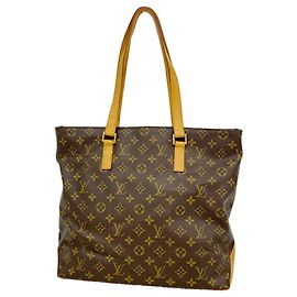 Saco Louis Vuitton Monogram Cabas Mezzo Marrom