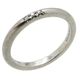Autre Marque Tiffany & Co. Forever Platin-Diamantbandring Andere