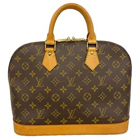 Borsa Louis Vuitton Monogram Alma Marrone