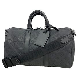 Borsa Louis Vuitton Keepall Bandoulière 35 Nero