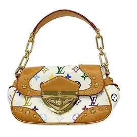 Bolso Louis Vuitton Monogram Multicolore Marilyn Blanco