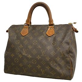 Louis Vuitton Monogram Speedy 30 Handtasche Braun