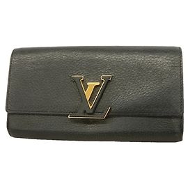 Cartera Larga Louis Vuitton Noir Negro
