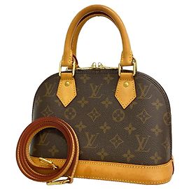 Borsa Louis Vuitton Alma BB Monogram Marrone