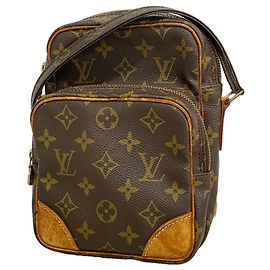 Louis Vuitton Monogram Amazon Shoulder Bag Brown
