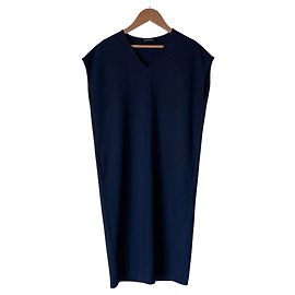 Autre Marque Vestido BLENHEIM Azul Azul marino