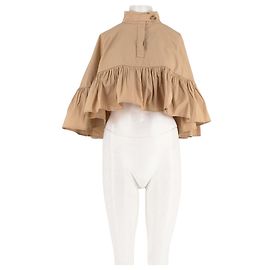 SéZane Poncho en coton beige Beige
