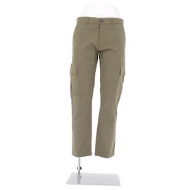 Pantalones Fay caqui de algodón Talla 32 Caqui