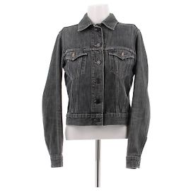 Gucci Chaqueta de denim gris Gris