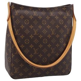 LOUIS VUITTON Monogram Looping GM Shoulder Bag M51145 LV Otro