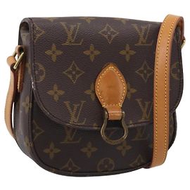 LOUIS VUITTON Monogram Saint Cloud PM Shoulder Bag M51244 LV Otro