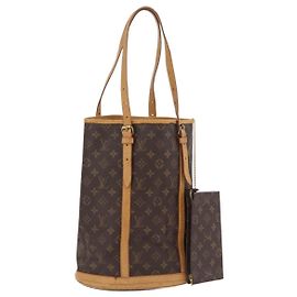 LOUIS VUITTON Monogram Bucket GM Shoulder Bag M42236 LV Altro