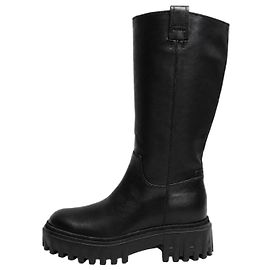 Hogan Black leather mid-calf boots - size EU 38 Other