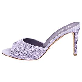 Jimmy Choo Talons ouverts en cuir métallisé doré - taille EU 41 Autre