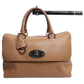 Mulberry Sac à main Del Rey en cuir tan Autre