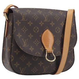 LOUIS VUITTON Monogram Saint Cloud GM Shoulder Bag M51242 LV Outro