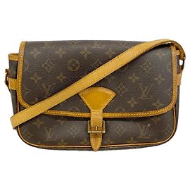 Louis Vuitton Monogram Sologne Shoulder Bag M42250 Marron