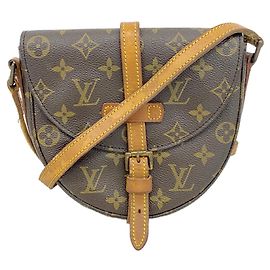 Sac à bandoulière Louis Vuitton Monogram Chantilly PM Marron