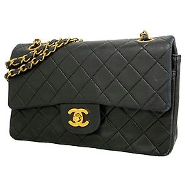 Borsa a tracolla Chanel Matelassé Nera Nero