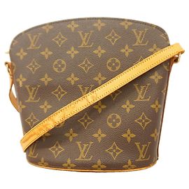 Bolsa de Ombro Louis Vuitton Monogram Druot Marrom
