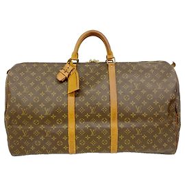 Louis Vuitton Boston Monogram Keepall 60 Braun