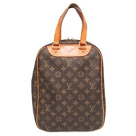 Sac Boston Louis Vuitton Monogram Excursion Marron
