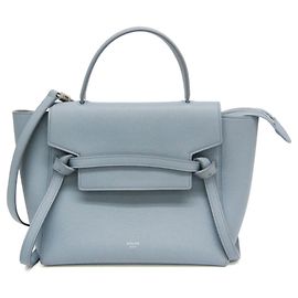 Céline Sac Ceinture Micro Celine en Bleu Clair Bleu clair