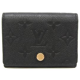 Tarjetero Louis Vuitton Monogram Empreinte Negro