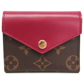 Cartera Louis Vuitton Monogram Zoe Castaño Fucsia