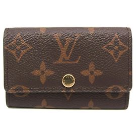 Louis Vuitton Monogram Key Holder Brown