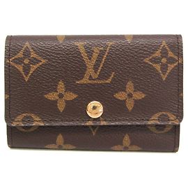 Porte-clés Louis Vuitton Monogram Marron