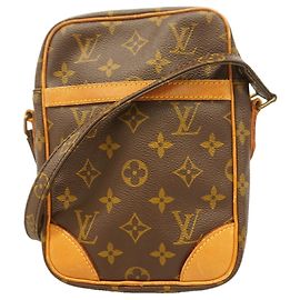 Sac à épaule Louis Vuitton Monogram Danube Marron